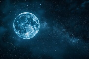 Obraz premium moon and stars