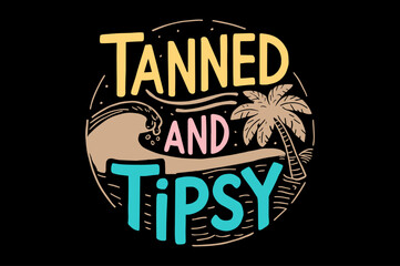 Beach Summer Sublimation SVG T-Shirt Vector Graphic Design.Retro Summer Sublimation Design Graphics for Print on Demand Business.