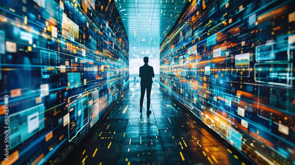 Poster analyze the concepts of digital transformation and its effects on it infrastructure
