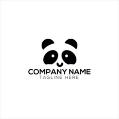 premium minimalism monkey vector logo icon illustration design
