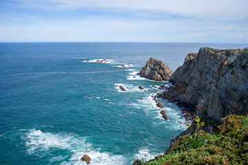 cliffs of moher at the coast