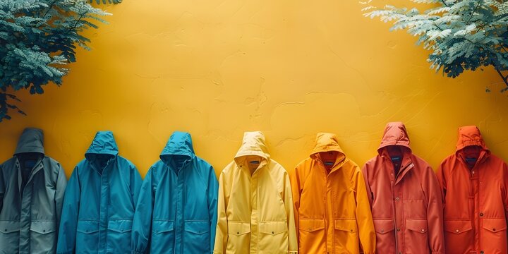 Versatile Weatherproof Clothing for Changing Seasons and Climates Emphasizing Sustainability and Comfort
