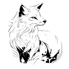 illustration of fox