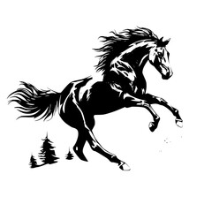 horse vector