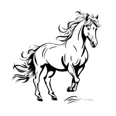 horse illustration