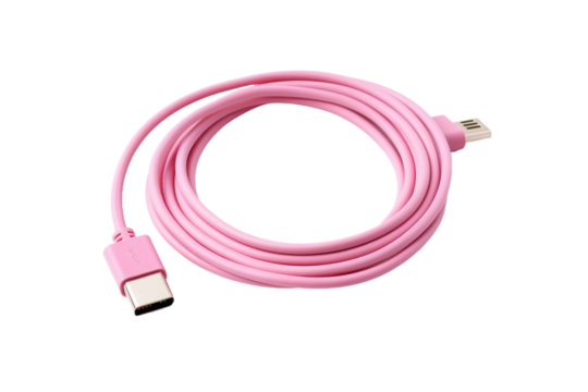 Blush Pink Symphony: A Dance of Connectivity. On a White or Clear Surface PNG Transparent Background.