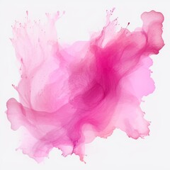 Watercolor texture of stains. Abstract texture pastel pink color