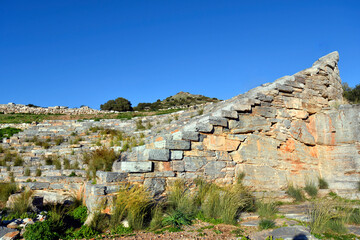 Greece, Lavrio, ancient mining center