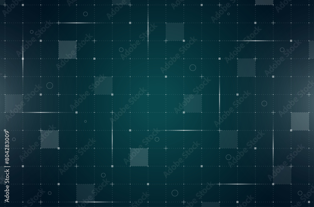 Poster vr hud futuristic interface grid. digital ui screen mesh. gui hi tech visor backdrop design template