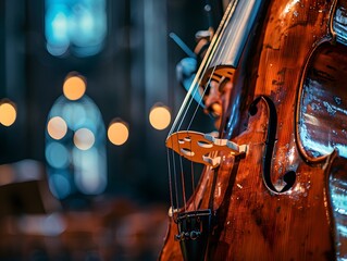 Passionate Music Instrument Close-Up