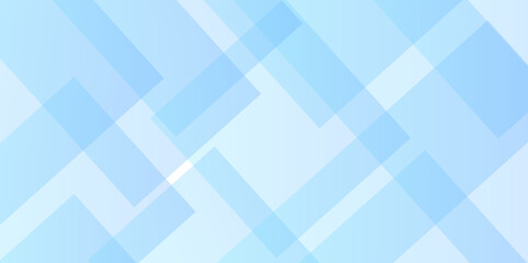Abstract blue background with diamond and square shapes layered in modern abstract pattern design, Blue color technology concept geometric line vector background.	