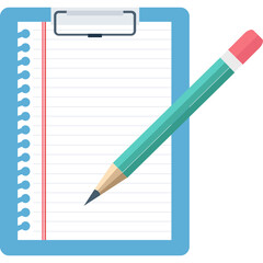 Order List Icon in Flat Style