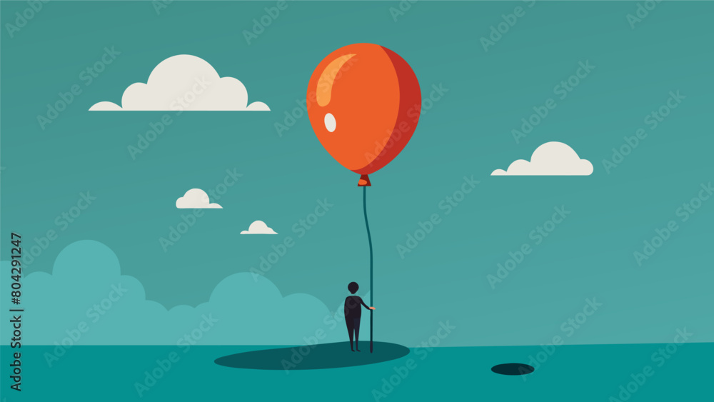 Aufkleber for some the balloon was a symbol of fear and uncertainty but for others it was a symbol of hope and