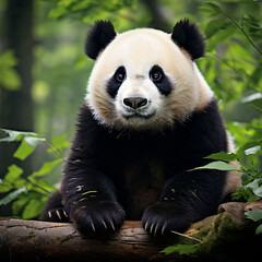 Obraz premium giant panda bear