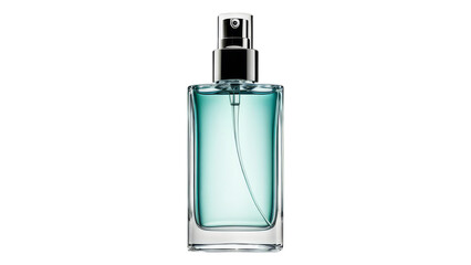 Cologne Spray Bottle isolated on transparent png background. Generative ai