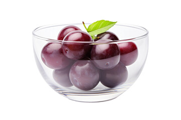 Cherry Symphony. On a White or Clear Surface PNG Transparent Background.