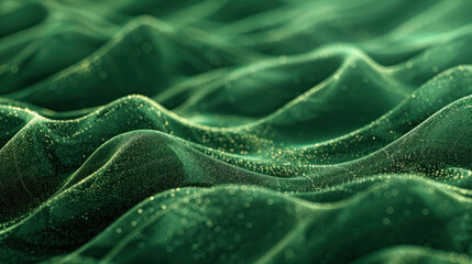 Green Wave Wallpaper Background