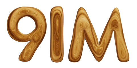 Wooden 91m for followers and subscribers celebration
