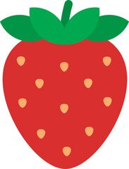 Obraz premium vector of fresh strawberry fruit