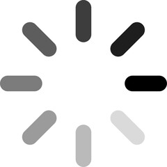 loading circle vector. symbol, sign