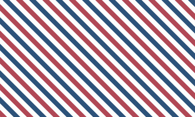 Blue and Red line background. Barber style lines. Vector illustration. 