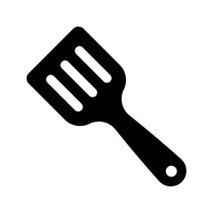 Kitchen spatula icon. Vector concept illustration for design.