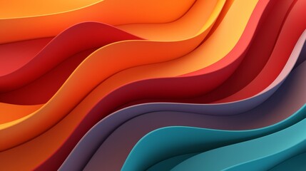 Fototapeta premium Modern abstract background. Minimal. Color gradient. Web banner. Geometric shape. 3d effect. Lines stripes. Design. Futuristic. Luxury. Premium.