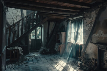 Abandoned House, Generative AI