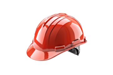 Hard hat protective Isolated on transparent background