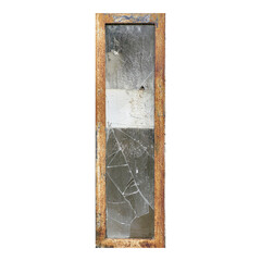 Vintage shabby weathered wooden window