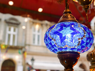 Moroccan Lamp Lighting - Handcrafted with Ornate Metalwork and Colourful Mosaic Glass, These Stunning Lamps Bring a Touch of Middle Eastern Charm to Any Interior decor Setting