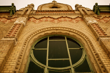 Historical building in the city centre of Szeged, Hungary