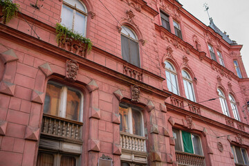 Historical building in the city centre of Szeged, Hungary