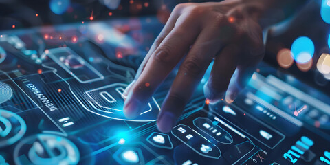 Futuristic Controls: High-Tech DJ Equipment
