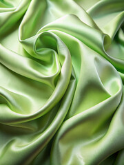 Obraz premium green satin background