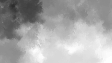 A tranquil display of smoky patterns drifting into an enigmatic and shadowy horizon

