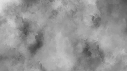 Grey grunge abstract smoke cloud overlay dust explosion mist, fog, vapour, grain sand texture vintage vector background.
