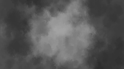 Grey grunge abstract smoke cloud overlay dust explosion mist, fog, vapour, grain sand texture vintage vector background.