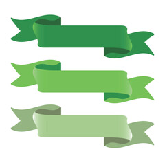 緑のリボン3種