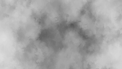 Grey grunge abstract smoke cloud overlay dust explosion mist, fog, vapour, grain sand texture vintage vector background.
