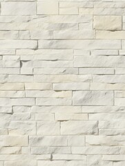 Obraz premium White Bricks Wall Texture Background
