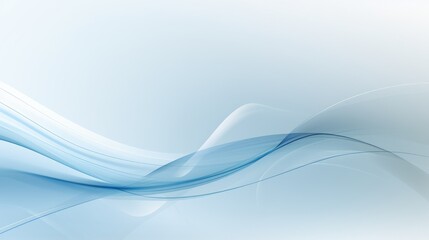 Blue and White Wavy Lines Background