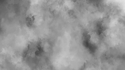 Grey abstract grunge smoke cloud overlay mist fog dust explosion vintage background.