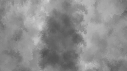 Grey abstract grunge smoke cloud overlay mist fog dust explosion vintage background.