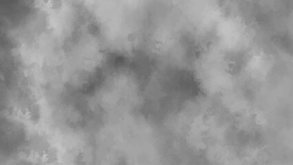 Grey abstract grunge smoke cloud overlay mist fog dust explosion vintage background.