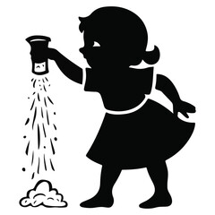 Morton Salt Distributor Since Morton Salt Girl vector