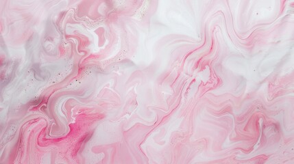 Whimsical Pink Marble Background with Tilt Angle