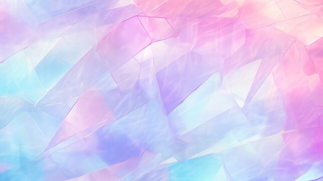modern, abstract holographic background. Genuine texture with imperfections and scuffs in the colors mint, pink, and pastel violet