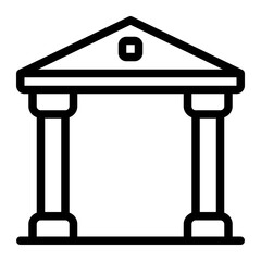 bank line icon