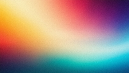 Obraz premium High-texture, grainy gradient with a dynamic blend of colors